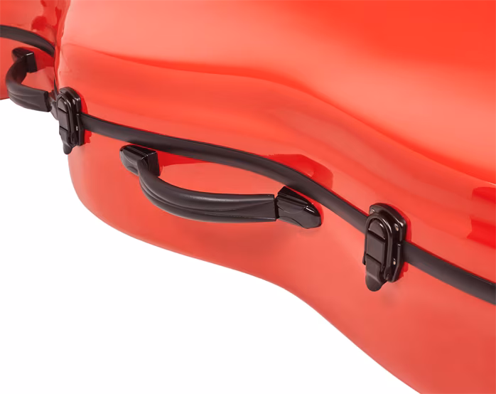 Bacio Instruments Fiberglass Cello Case RD 4/4 - Puzdro na violoncello