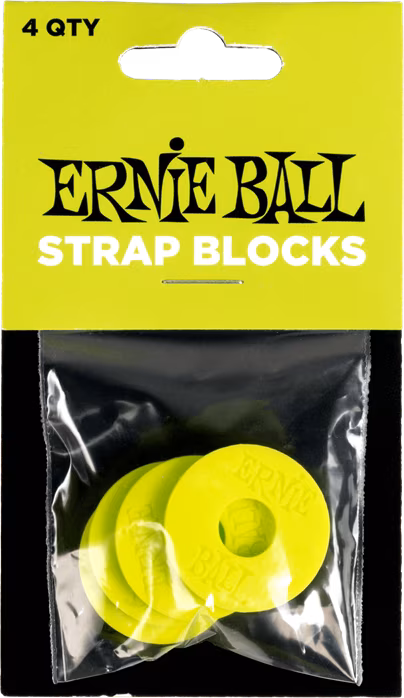 Ernie Ball Strap Blocks Green - Zámky na popruh