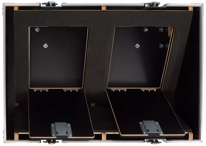 Razzor Cases PREMIUM L-Acoustics A15 WIDE+FOCUS / WIDE+WIDE with accessory compartment - Cabinet Flight Case