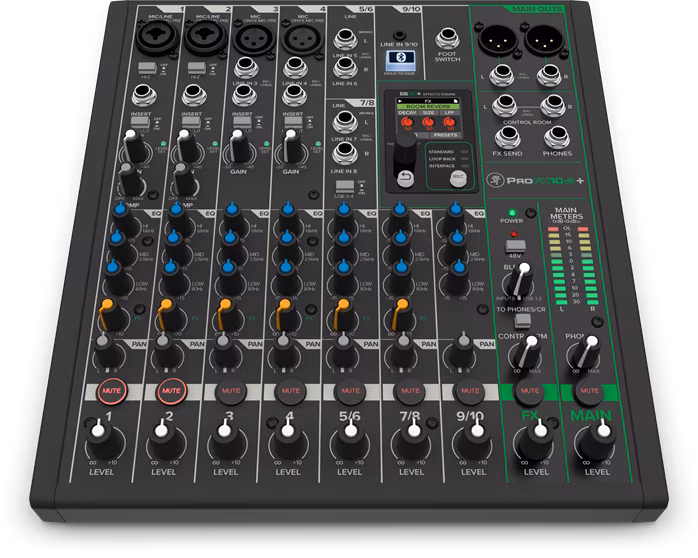Mackie ProFX10v3+ - Analógový mixážny pult