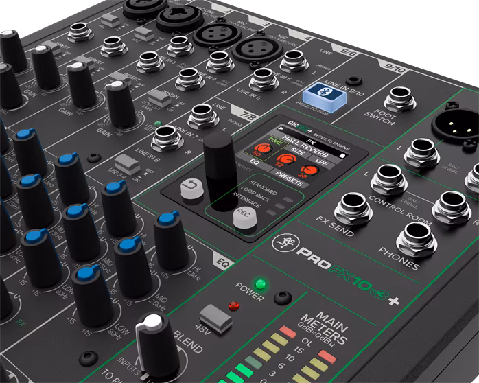Mackie ProFX10v3+ - Analógový mixážny pult