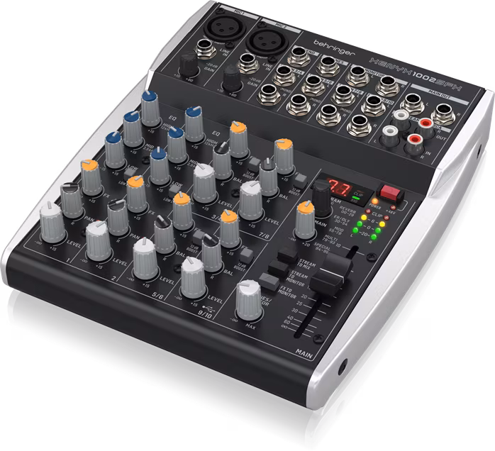 Behringer XENYX 1002SFX - Analógový mixážny pult