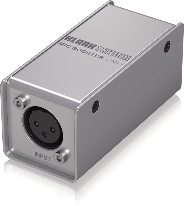 KLARK TEKNIK MIC BOOSTER CM-1 - Mikrofónny predzosilňovač