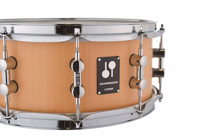 Sonor 14" x 6" Kompressor Natural Beech - Snare bubienok