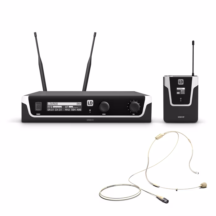 LD Systems U508 BPHH  - Bezdrôtová hlavová súprava