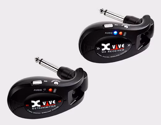 Xvive U2 Black - Gitarová/basgitarová bezdrôtová súprava