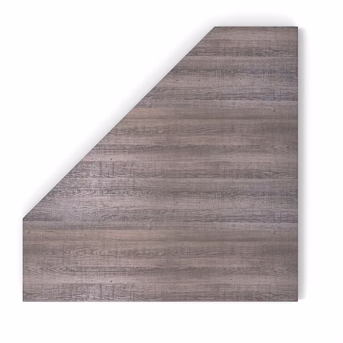 Glorious Modular Side Rack Adapter Walnut - Štúdiový nábytok