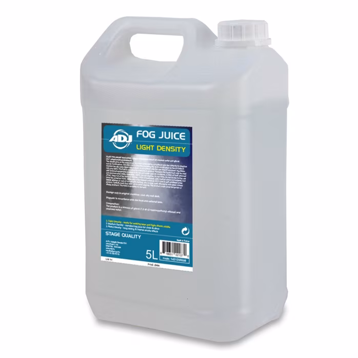 ADJ Fog juice 1 light --- 5 Liter - Náplň