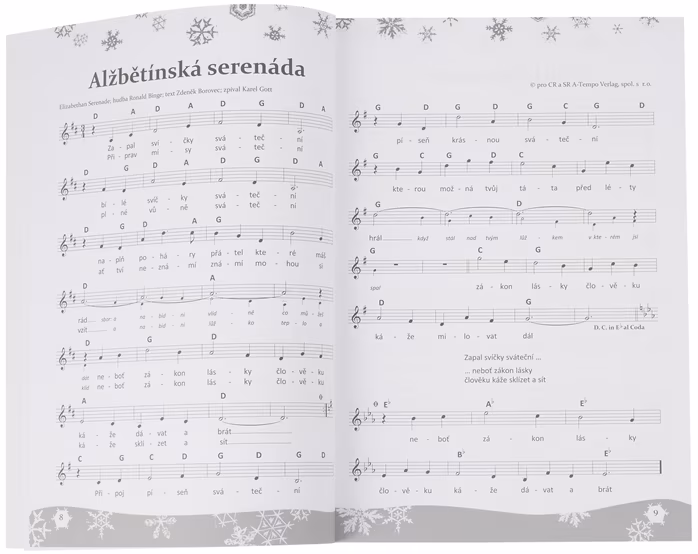 KN Zimní a vánoční písně 1. díl - Spevník