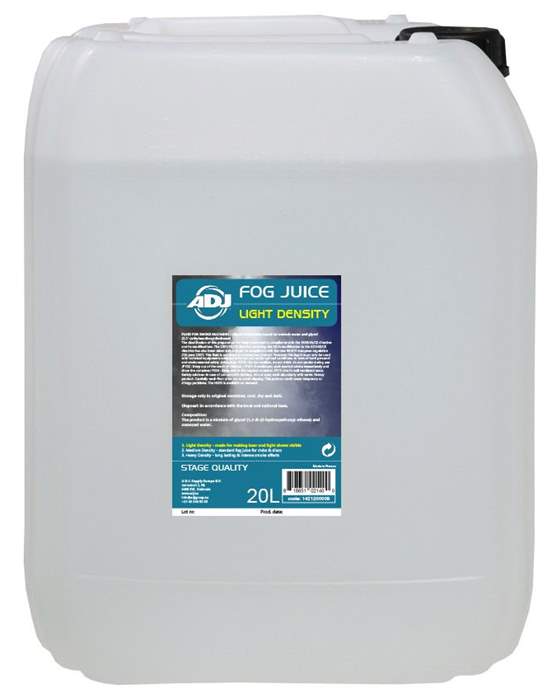 ADJ Fog juice 1 light --- 20 Liter - Náplň