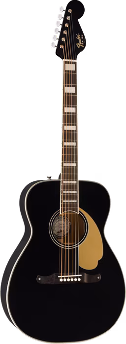 Fender Malibu Vintage BLK - Elektroakustická gitara