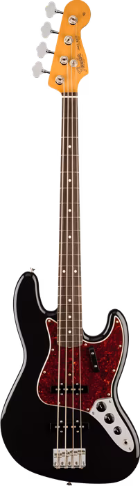 Fender Vintera II 60s Jazz Bass RW Black - Elektrická basgitara