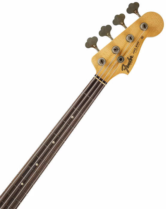 Fender Custom Shop 62 Jazz Bass JRN Relic RW - Elektrická basgitara