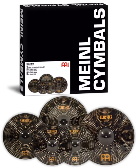 Meinl Classics Custom Dark Expanded Cymbal Set - Činelová súprava