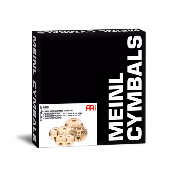 Meinl Classics Custom Extreme Metal Expanded Cymbal Set - Činelová súprava