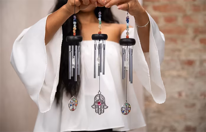 Meinl Sonic Energy Mini Chakra Chime Hamsa - Zvonkohra