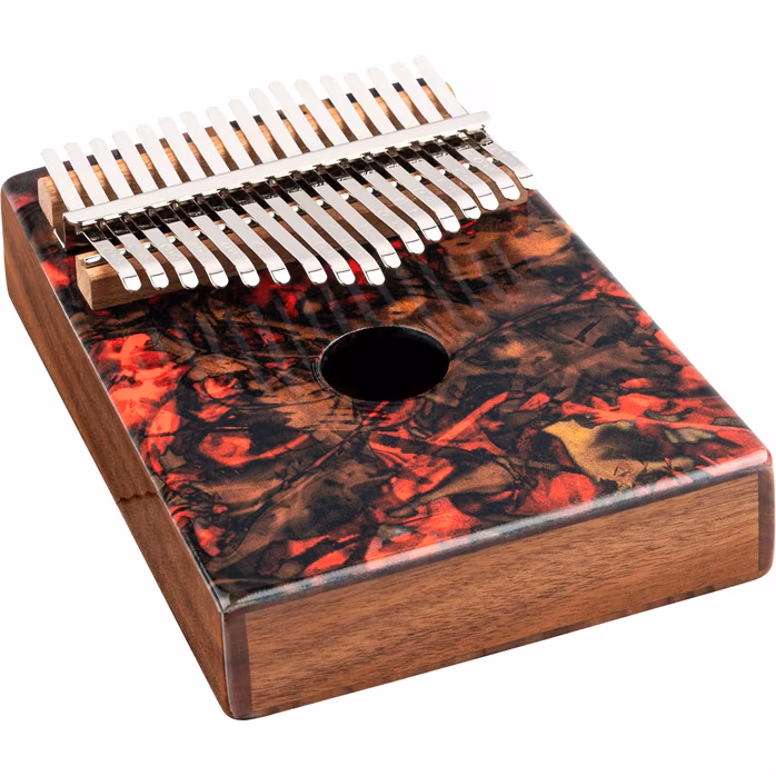 Meinl KA17LV Sound Hole Designer Kalmiba Lava - Kalimba