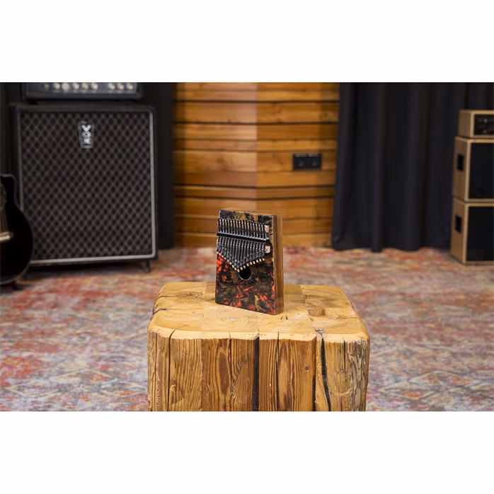 Meinl KA17LV Sound Hole Designer Kalmiba Lava - Kalimba