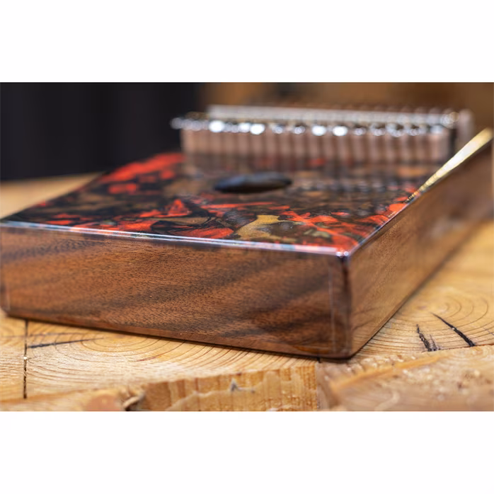 Meinl KA17LV Sound Hole Designer Kalmiba Lava - Kalimba