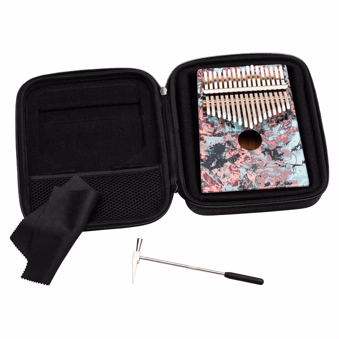 Meinl KA17CR Sound Hole Designer Kalmiba Coral Reef - Kalimba