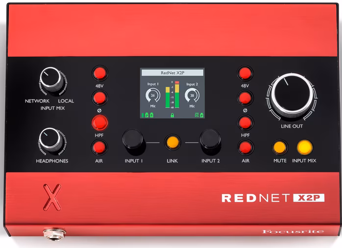 Focusrite RedNet X2P - Zvuková karta