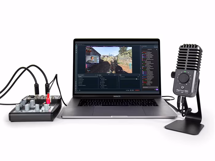 IK Multimedia iRig Stream Mic USB - USB kondenzátorový mikrofón
