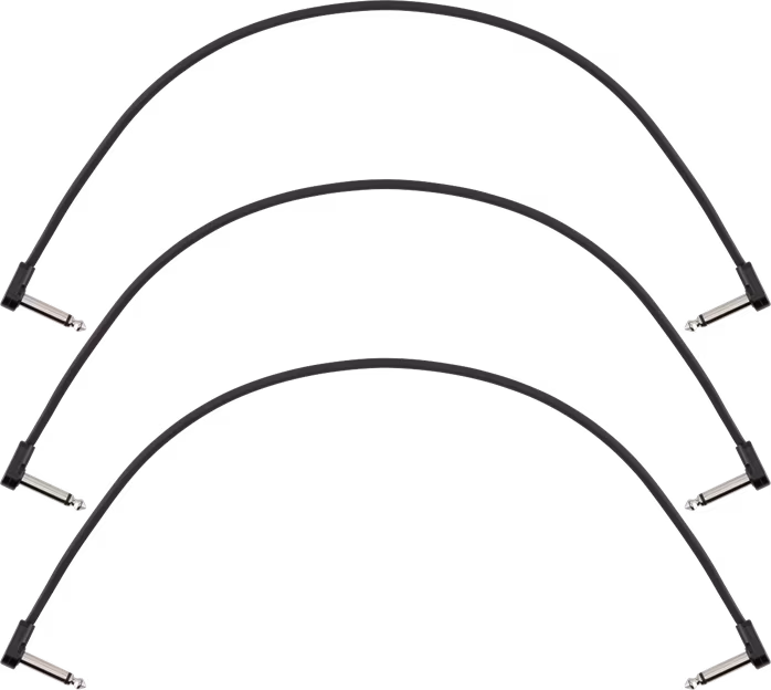Fender Blockchain 16" Patch Cable, 3-pack - Spájací kábel