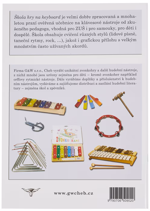 KN Škola hry na keyboard - Jiří Ullmann - Škola hry na klávesových nástrojoch