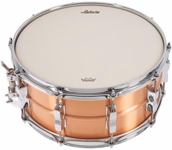 Ludwig 14" x 6,5" Acro Copper - Snare bubienok