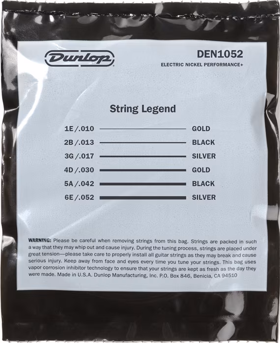 Dunlop DEN1052 - Struny na elektrickú gitaru