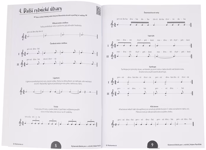 KN Kytarová škola pro 1. ročník - Škola hry na gitare