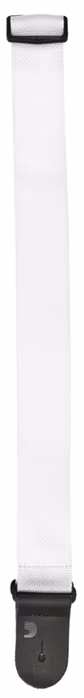 D'Addario Polypropylene Guitar Strap White - Gitarový popruh