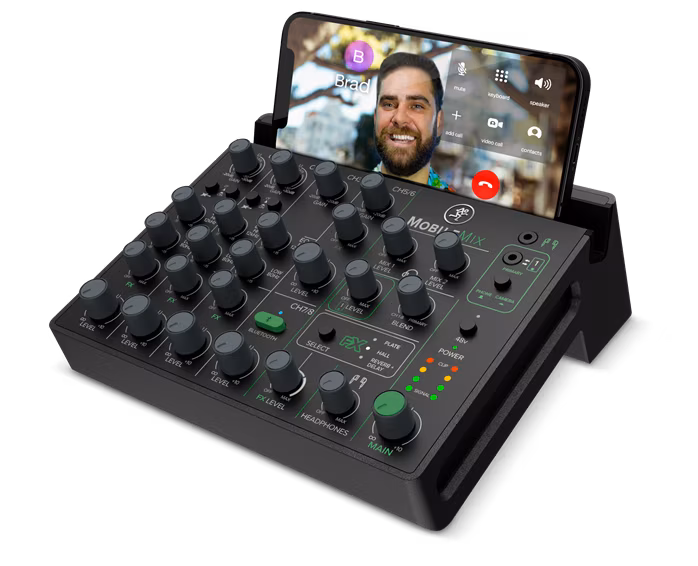 Mackie MobileMix - Mixážny pult na batérie