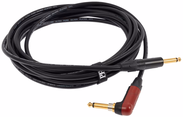 PRS Signature Instrument Cable 18' Angled Silent-Plug - Nástrojový kábel