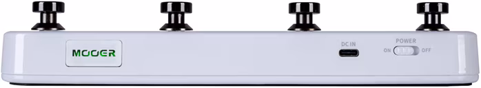 Mooer F4 Wireless Footswitch WH (rozbalené) - Nožný prepínač