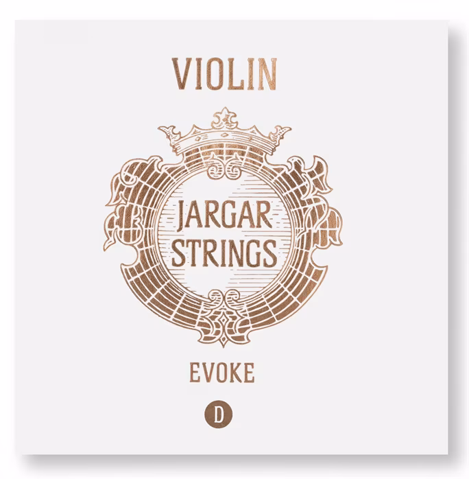 Jargar Violin Evoke, D, Ball, Blue, Single - Husľová struna