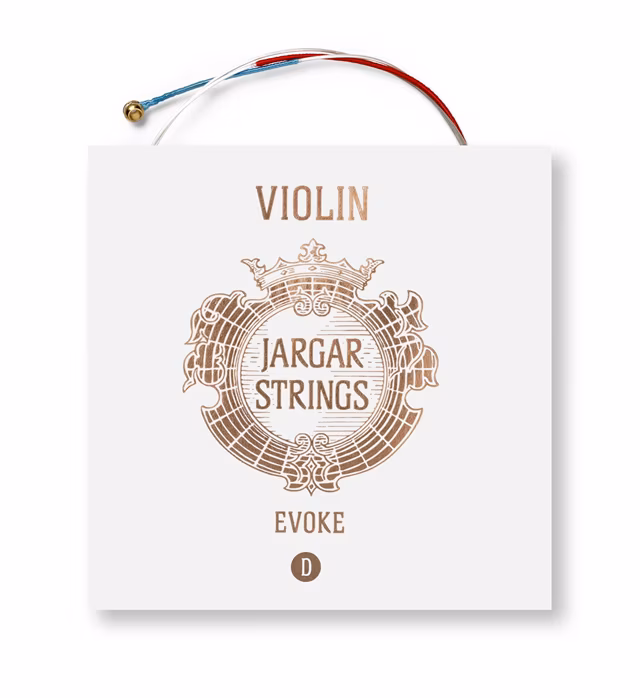 Jargar Violin Evoke, D, Ball, Blue, Single - Husľová struna