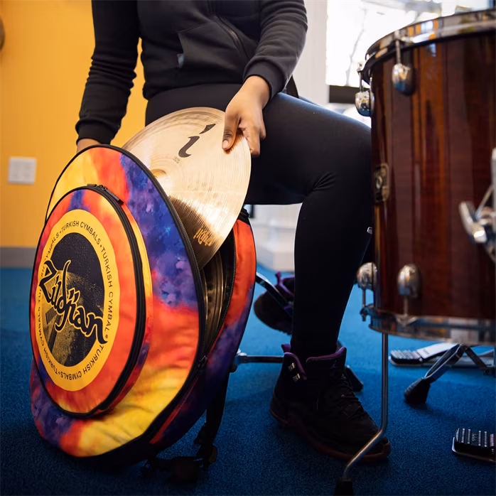 Zildjian 20" Student Cymbal Bag Orange Burst - Obal na činely