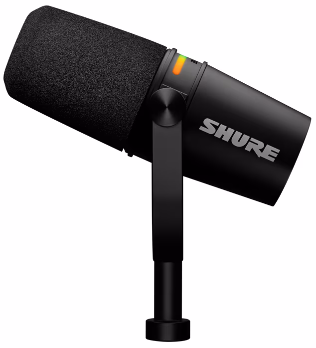 Shure MV7+ Black - USB dynamický mikrofón