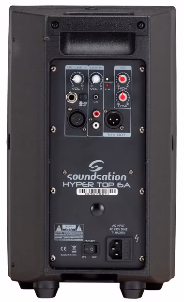 Soundsation HYPER TOP 6A - Aktívny reprobox