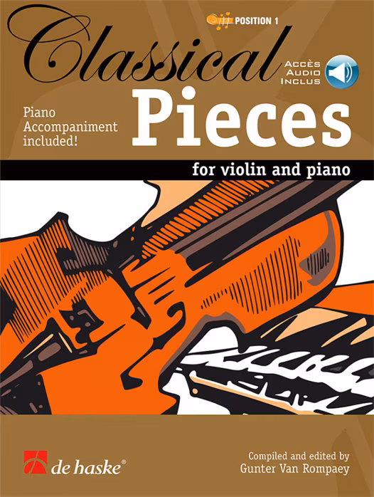 MS Classical Pieces - Noty pre husle