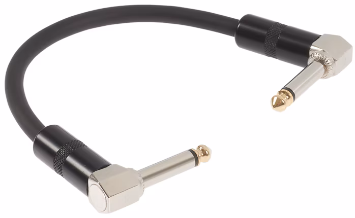 Amumu Patch Cable Black 15 cm - Spájací kábel