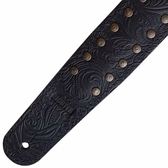 Richter Esa Holopainen Amorphis Signature Black / Old Copper - Gitarový popruh