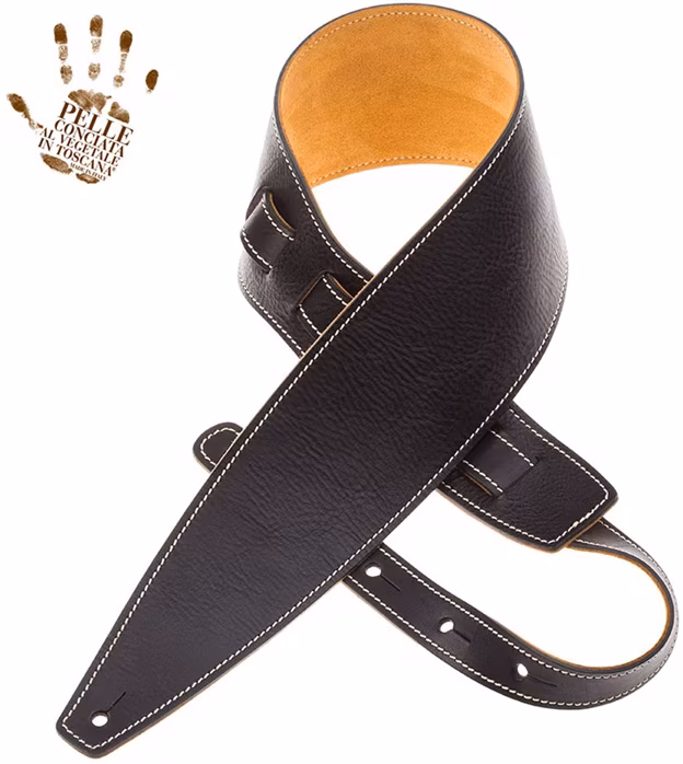 Magrabò Holes HS Core Black 10 cm - Gitarový popruh