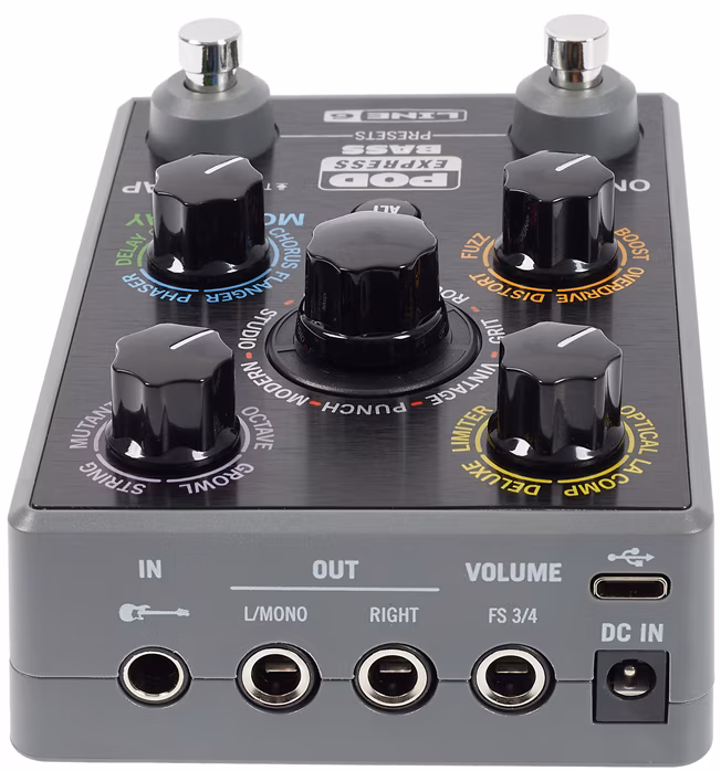 Line 6 POD Express Bass - Basgitarový multiefekt