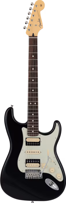 Fender FENDER 2024 Collection Made in Japan Hybrid II Stratocaster HSH MN BK - Elektrická gitara