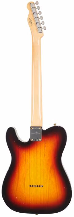 Fender Custom Shop 68 Telecaster Thinline JRN Relic 3TSB - Elektrická gitara