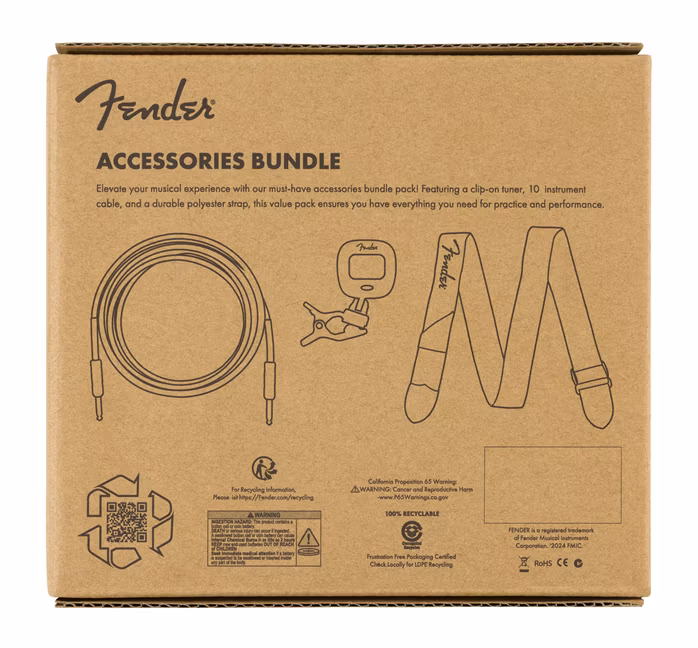Fender Accessory Essentials Pack - Súprava príslušenstva