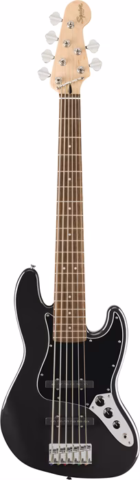 Fender Squier Affinity Jazz Bass VI LRL BKM - Elektrická basgitara