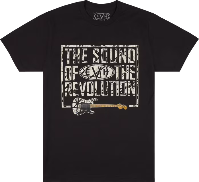 EVH Revolution Tee, Black, L - Tričko